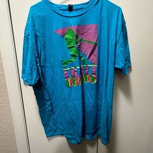 Anvil Blue T-Shirt with Pink and Green - Gilbert Baseball / Softball Champs